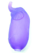 Pleasure Silicone Sleeve For Eggs Or Bullets - Elephant